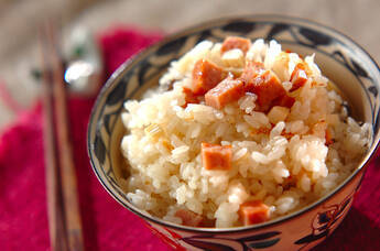 フカヒレ炊き込みご飯