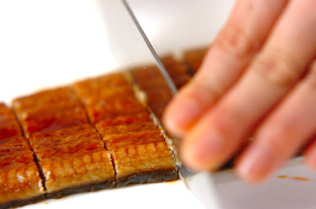 ウナギの卵とじの作り方の手順1