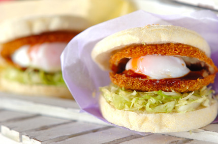 コロッケエッグサンド