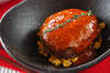 クリームトマトソースがけハンバーグの作り方の手順