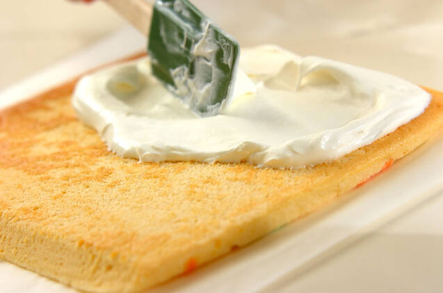 七夕ロールケーキの作り方の手順15