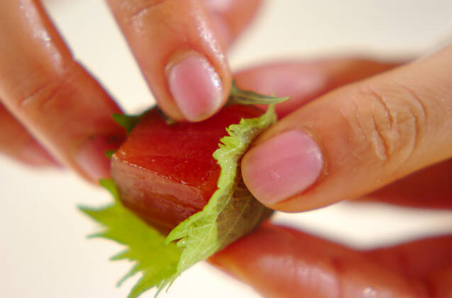 マグロの漬け揚げの作り方の手順2