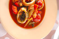 イカのトマト炒め煮