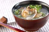 貝のみそ汁