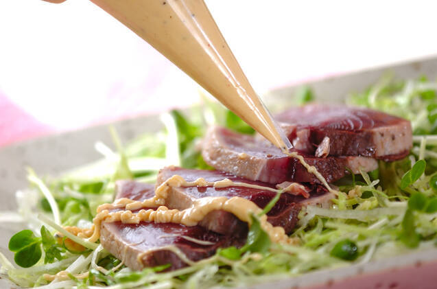 カツオのカルパッチョの作り方の手順4