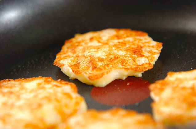 長芋のチーズおやきの作り方の手順3