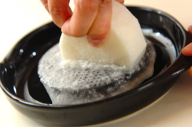 長芋のチーズおやきの作り方の手順1