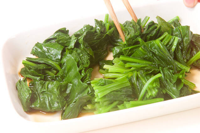 ほうれん草のお浸しの作り方の手順4