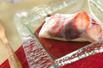 デザート生春巻き