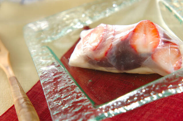 デザート生春巻き