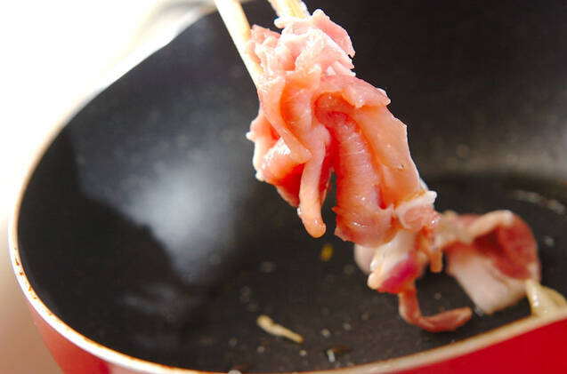 豚肉と納豆の炒め物の作り方の手順6