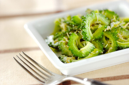 ゴーヤとジャコの炒め物