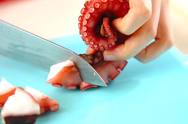 ジャガタコ炒めの作り方の手順2