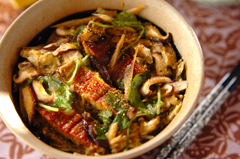 ウナギの卵とじ丼