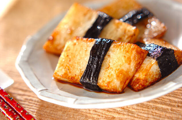 長芋の磯辺揚げ