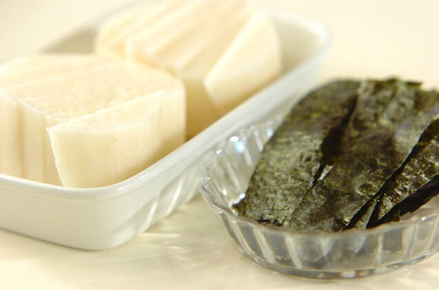 長芋の磯辺揚げの作り方の手順1