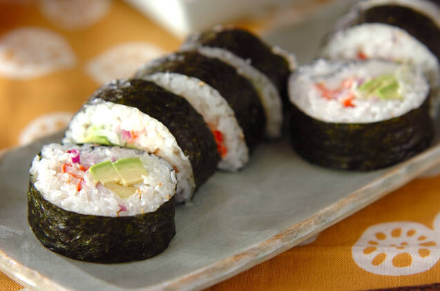 アボカド手巻き寿司