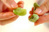 卵白の消費にも！メレンゲと長芋のふわふわそら豆スープ by横田 真未さんの作り方の手順1