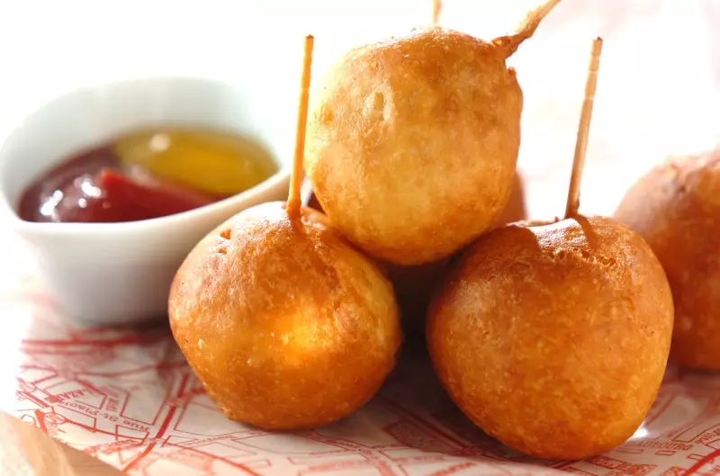 里芋ころころアメリカンドック レシピ 作り方 E レシピ 料理のプロが作る簡単レシピ