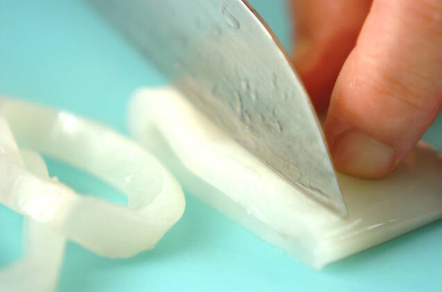 エビとイカのフリットミスト（イタリア式フライ盛り合わせ）の作り方の手順1