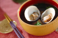 ハマグリのシンプルお吸い物