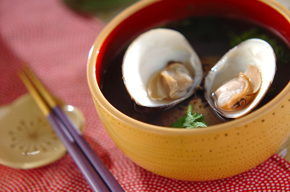 １基本のはまぐりのお吸い物