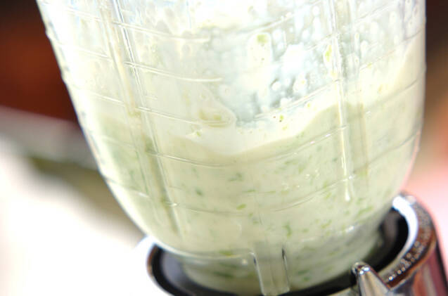 枝豆と豆腐白玉のポタージュの作り方の手順3