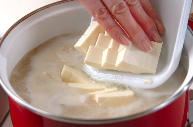 ジャガのすり流し汁の作り方の手順6