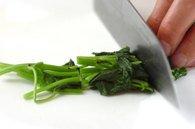 モロヘイヤのだし浸しの作り方の手順1