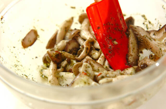 キノコのマリネの作り方の手順6