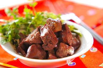 レバーのバルサミコ煮