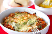 おからミートグラタン