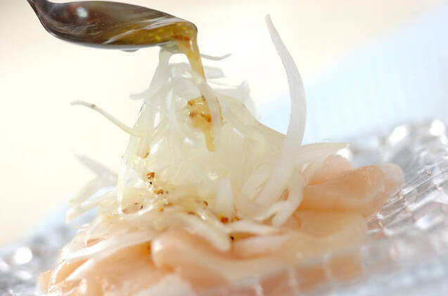 ホタテのサラダの作り方の手順4