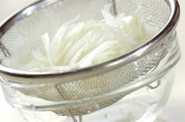 ホタテのサラダの作り方の手順1