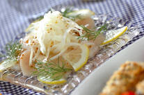 ホタテのサラダ