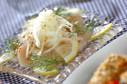 ホタテのサラダ