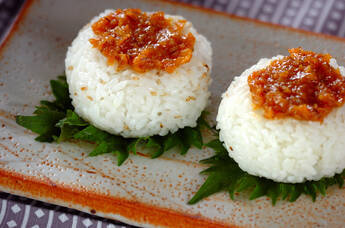 もろみみそ焼きおにぎり
