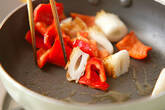 赤ピーマンのきんぴらの作り方2