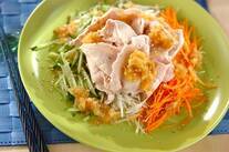 豚シャブのリンゴダレ