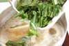 豆腐と菊菜のみぞれ汁の作り方の手順6
