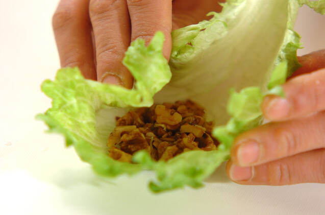 クルミジャコレタスの作り方の手順2
