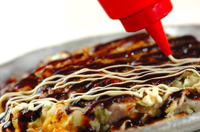 ホットプレートでお好み焼きの作り方の手順10