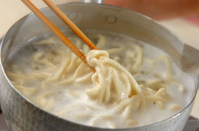 手打ち冷やしうどんの作り方の手順9