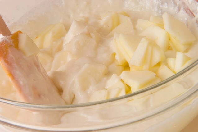 焼くだけアップルケーキの作り方の手順2