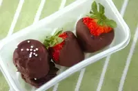 チョコイチゴとチョコバナナ