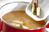 焼きネギのみそ汁の作り方4