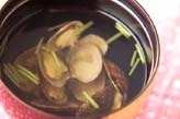 貝の吸い物