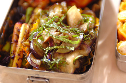 ナスの焼き浸し