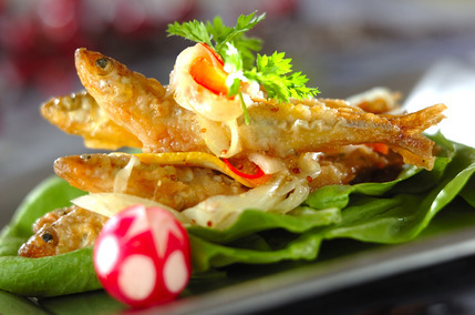 ワカサギのマリネ