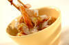 ゆで白菜とちくわの甘酢和えの作り方の手順4
